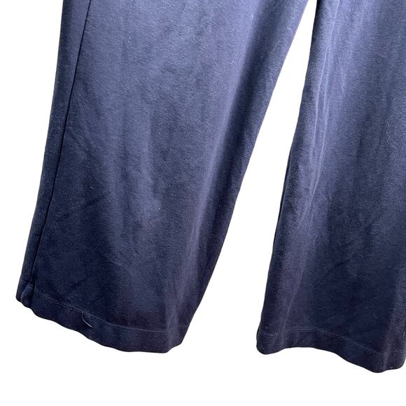 Sundry Ponte Wide Leg Navy Blue Jumpsuit 1 Small 4-6 Pockets - Picture 10 of 11